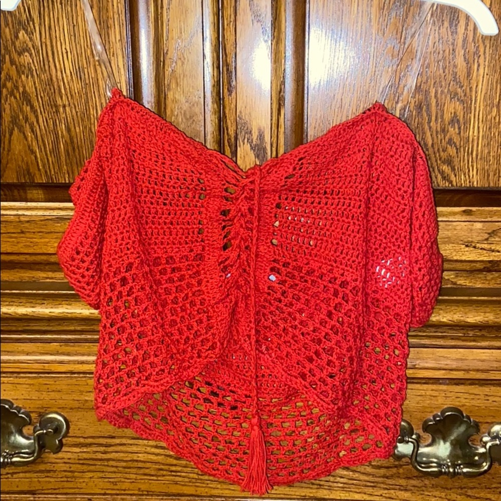 Crotchet crop top